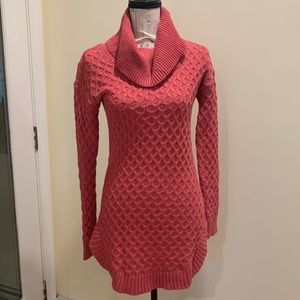Cowl Neck Sweater Dress